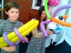 Derby Face & Body Painting balloons