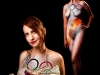 Victoria Howard Body Painting Olympics